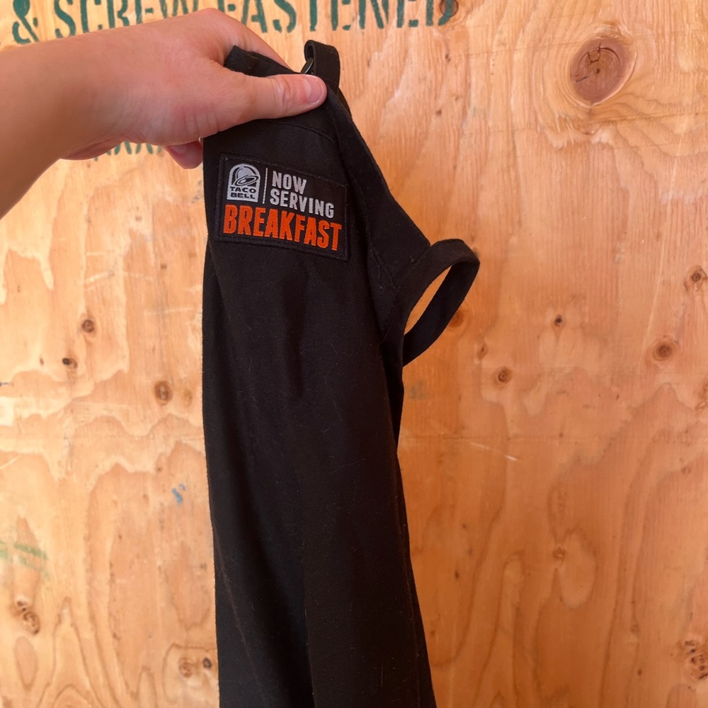 Black Taco Bell Apron